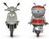 Электроскутер Ekobike 800W 72V/40Ah TLG black