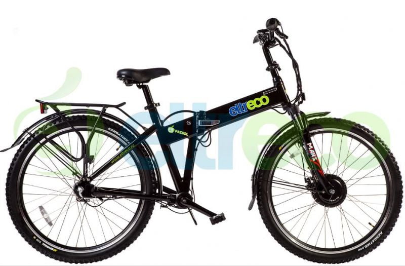 Электровелосипед eltreco patrol кардан 28 black Электровелосипед eltreco patrol кардан 28 black